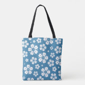 Flowers Patroon 5 Tote Bag (Achterkant)