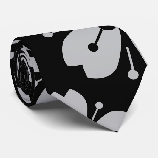 Flowers Patroon 6 Stropdas (Opgerold)