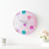 Flowers Patroon 7 Grote Klok (Huis)