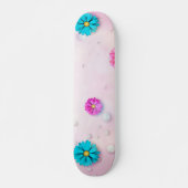 Flowers Patroon 7 Persoonlijk Skateboard (Voorkant)