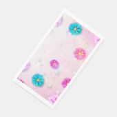 Flowers Patroon 7 Servet (Hoek)