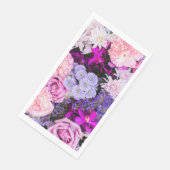Flowers Patroon 8 Servet (Hoek)