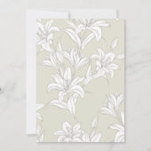 Flowers Patroon 9 Bedankkaart (Voorkant)