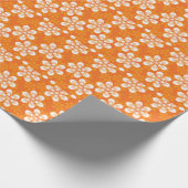 Flowers Patroon Cadeaupapier (Hoek)