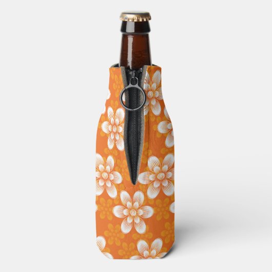 Flowers Patroon Flesjeskoeler (Fles Achterkant)