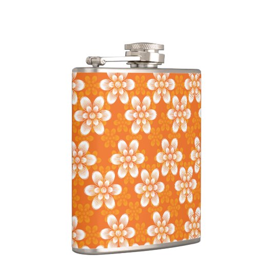 Flowers Patroon Heupfles (Rechts)