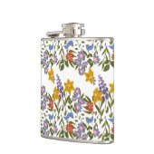 Flowers Patroon Heupfles (Links)