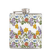 Flowers Patroon Heupfles (Voorkant)