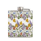 Flowers Patroon Heupfles (Achterkant)