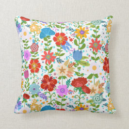 Flowers Patroon Kussen