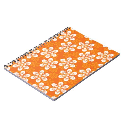 Flowers Patroon Notitieboek (Linkerzijde)