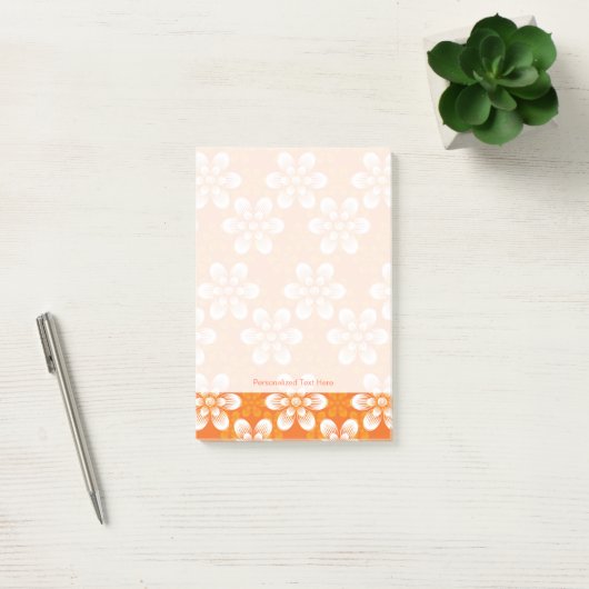 Flowers Patroon Post-it® Notes (Kantoor)