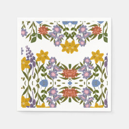 Flowers Patroon Servet