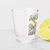 Flowers Patroon Shot Glas (Links)