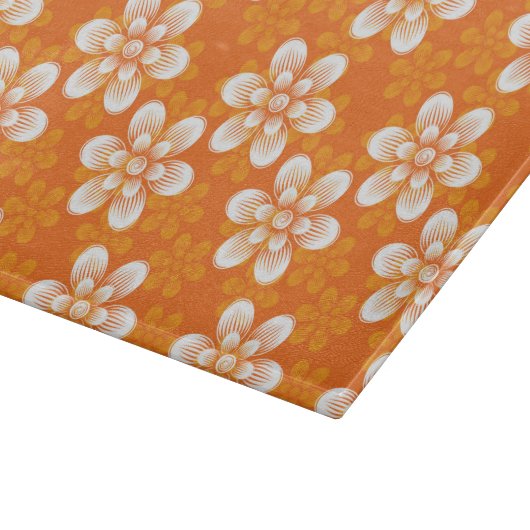 Flowers Patroon Snijplank (Hoek)