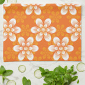 Flowers Patroon Theedoek (Gevouwen)