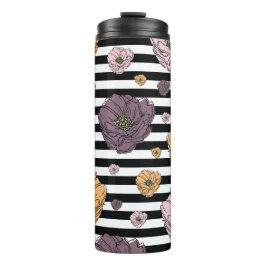 Flowers Patroon Thermosbeker