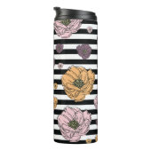 Flowers Patroon Thermosbeker (Geroteerd rechts)