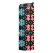 Flowers Patroon Thermosbeker (Gedraaid links)