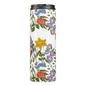 Flowers Patroon Thermosbeker (Achterkant)