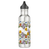 Flowers Patroon Waterfles (Links)