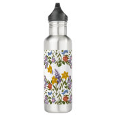 Flowers Patroon Waterfles (Rechts)