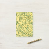 Flowers Pattern 15 Post-it® Notes (Op bureau)