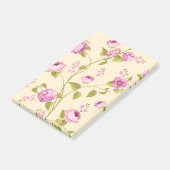 Flowers Pattern 16 Post-it® Notes (Schuin)