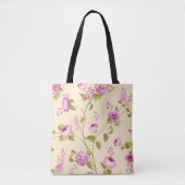 Flowers Pattern 16 Tote Bag (Voorkant)