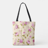 Flowers Pattern 16 Tote Bag (Achterkant)