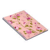 Flowers Pattern 17 Notitieboek (Rechterzijde)