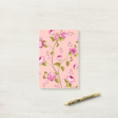 Flowers Pattern 17 Post-it® Notes (Op bureau)