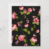 Flowers Pattern 18 Bedankkaart (Voorkant)