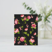 Flowers Pattern 18 Briefkaart (Staand voorkant)