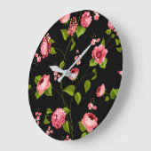 Flowers Pattern 18 Grote Klok (Hoek)