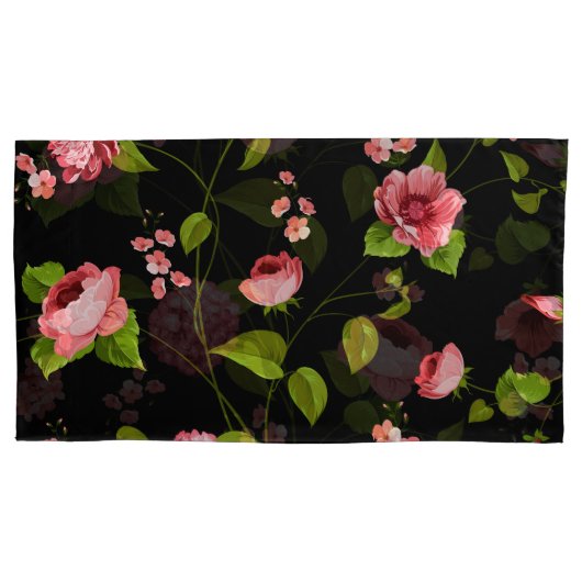 Flowers Pattern 18 Kussensloop (Voorkant)