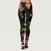 Flowers Pattern 18 Leggings (Achterkant)