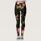 Flowers Pattern 18 Leggings (Voorkant)