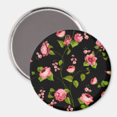 Flowers Pattern 18 Magneet (Voorkant / Achterkant)