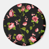 Flowers Pattern 18 Magneet (Voorkant)