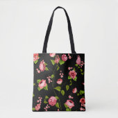 Flowers Pattern 18 Tote Bag (Voorkant)