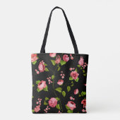 Flowers Pattern 18 Tote Bag (Achterkant)
