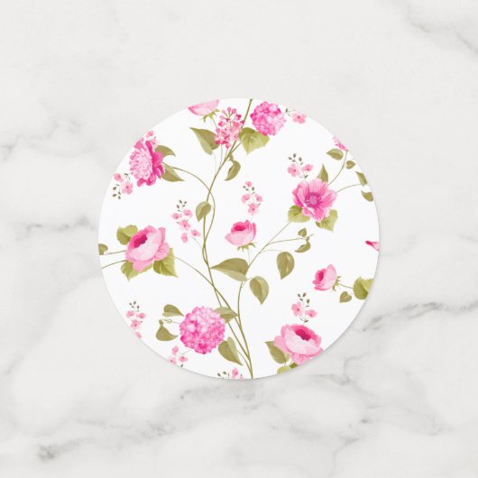 Flowers Pattern 19 Confetti (Kleine voorkant)