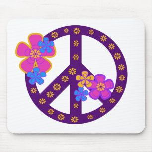 Flowers Peace Symbol Muismat