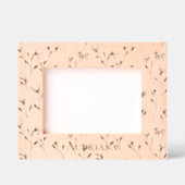 Flowers Personalized Gegraveerde Lijstjes (Voorkant)