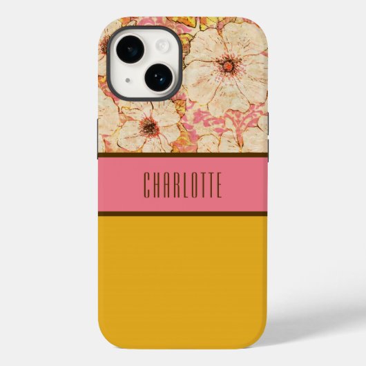  Flowers Phone Case (Achterkant)