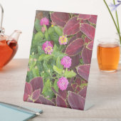 Flowers Photo Reclamebord Met Voetstuk (Insitu)