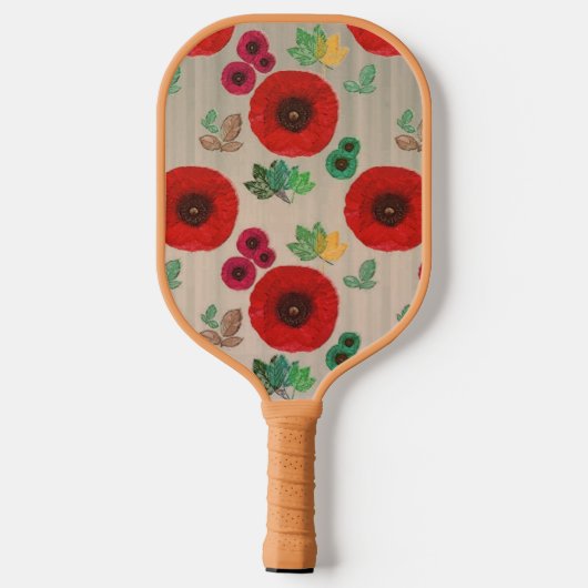 Flowers Pickleball Paddle (Achterkant)