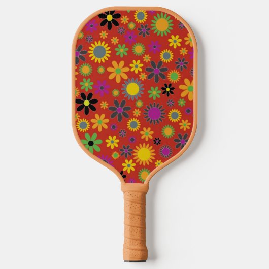 Flowers Pickleball Paddle (Voorkant)