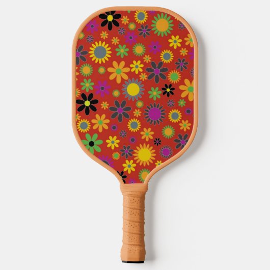 Flowers Pickleball Paddle (Achterkant)